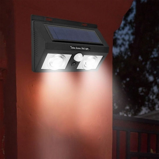 Lampa Lampă Solară 0.55W Alb Rece 5000K cu Senzor de Mișcare IP65 19bucx19bucx11.5buccm