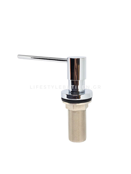Naron Nr8001c Built-in Kitchen Soap Dispenser Metallic 500ml Chrome