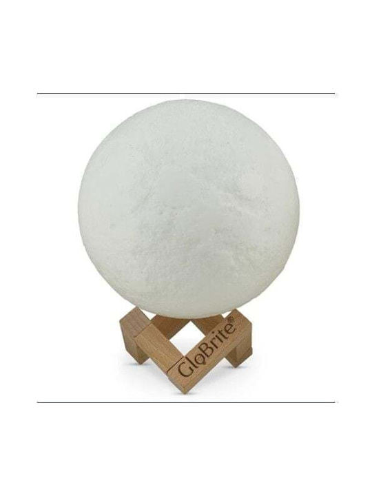 Lampa Dekorative Lampe Mondlicht Weiß