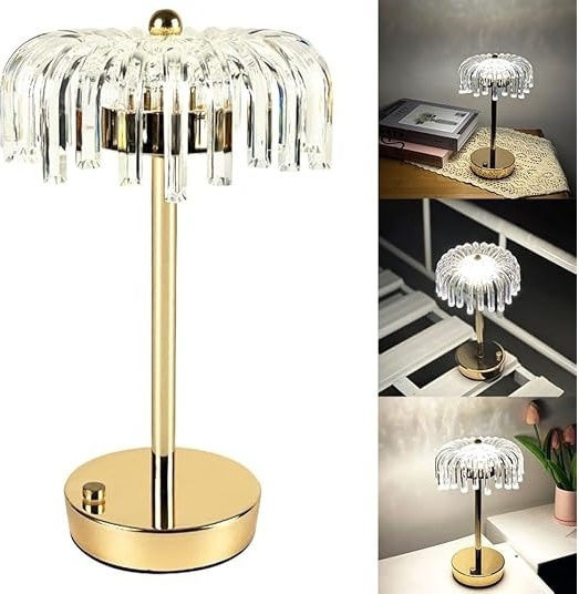 Lampa Meduza Lustră Decorativă Transparent