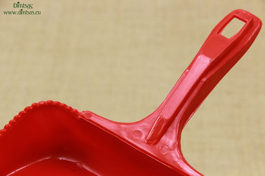 Plastic Red Dustpan