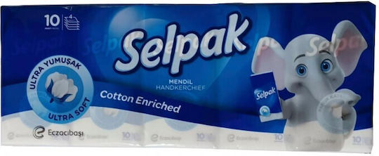 Selpak Χαρτομαντηλα 4 Φύλλων 1 Πακετάκι