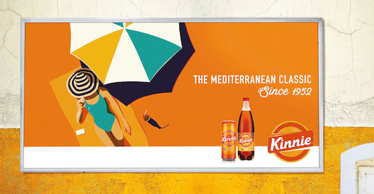 24x Kinnie Maltese Bitter Orange Soft Drink 330ml