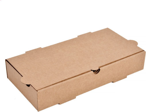 Disposable Pizza Paper Box Kraft 30.5x15x5cm