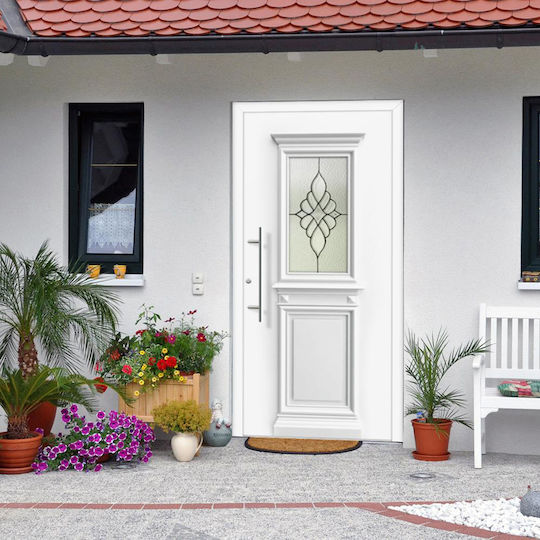 Armored Aluminum Door Traditional Design L 211 Kataskevastiki Armored Aluminum Door Traditional Design L 211 Kataskevastiki