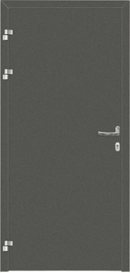 Armored Aluminum Door Pressed Design 101 Kataskevastiki