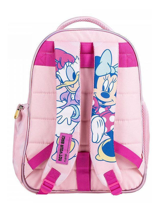 Σχολική Τσάντα Minnie Mouse Ροζ 34 X 5,5 X 44 Cm