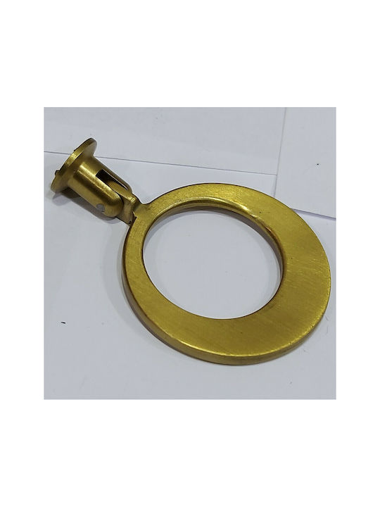 Handmade Brass Furniture Knob Omp Porro 10612-oro1 Gold Matte Diameter 45