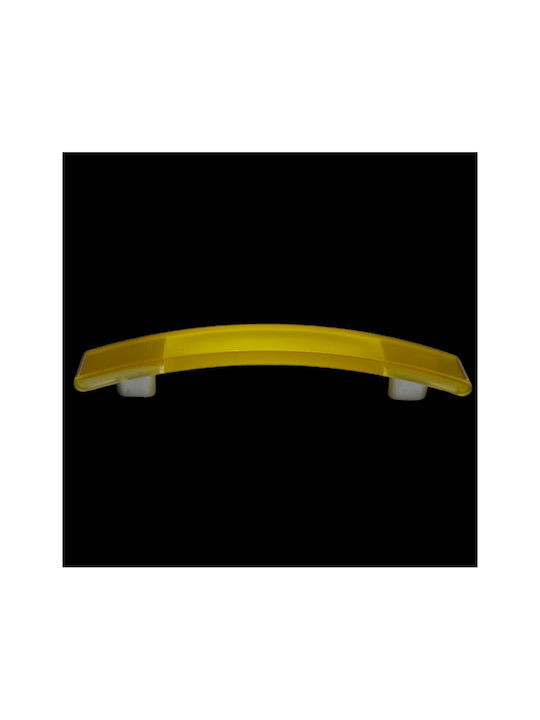 Ιταλική Λαβή Επίπλου Eureka 0738-096-kit1 Κιτρινο Διάσταση 9,6cm