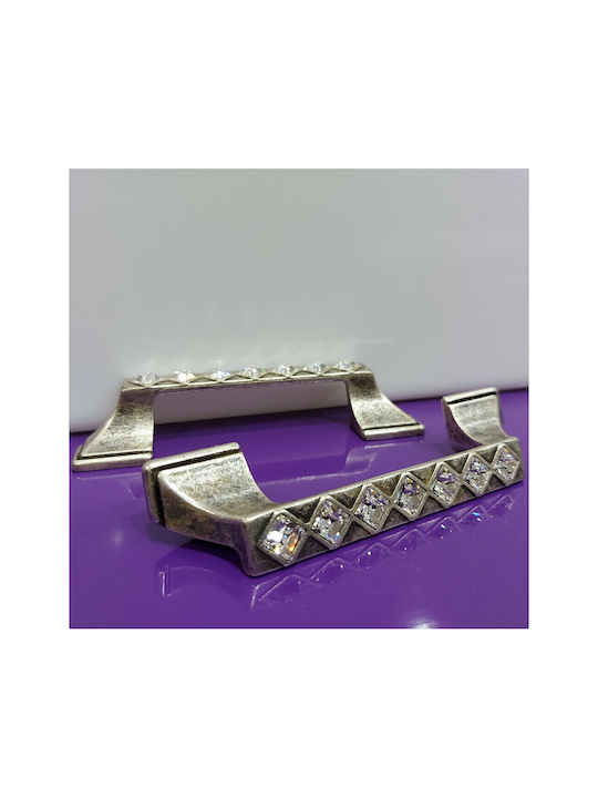 Italian Handle Swarovski Euro-fer 0127-096-swa1 Diameter 9.6cm