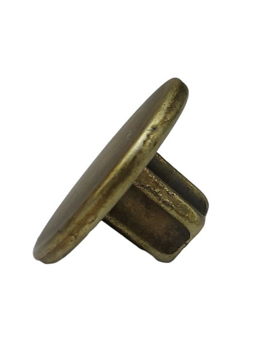 Moderner Möbelgriff Oem 10974-000-mau1 Bronze Maße 40×40×24 Mm