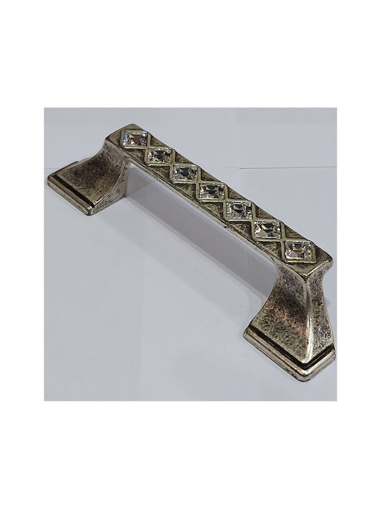 Italian Handle Swarovski Euro-fer 0127-096-swa1 Diameter 9.6cm