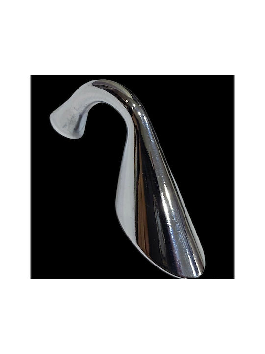 Mâner de mobilier Italian Eureka 0474-032-ino1 Dimensiune 3,2cm Culoare Full Face Crom Lucios