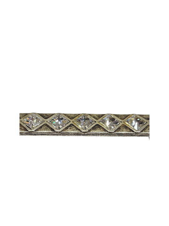 Italian Handle Swarovski Euro-fer 0127-096-swa1 Diameter 9.6cm