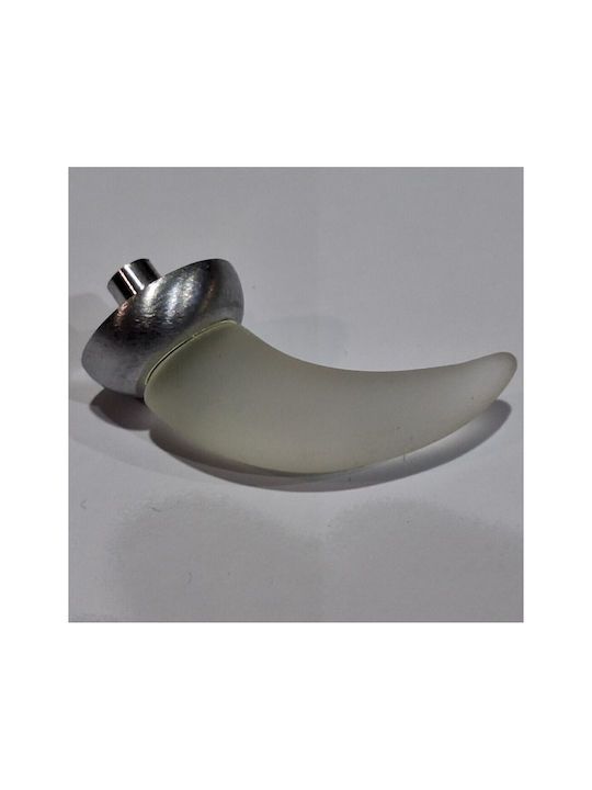 Italienischer Möbelgriff Steel-nova 7006-10c1 Murano Kristall Maße 20×20×35 Mm