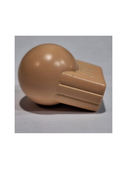Italian Furniture Knob Eureka 0106-som1 Satin Plastic Diameter 21