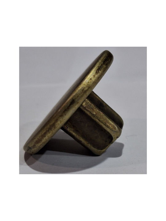 Moderner Möbelgriff Oem 10974-000-mau1 Bronze Maße 40×40×24 Mm