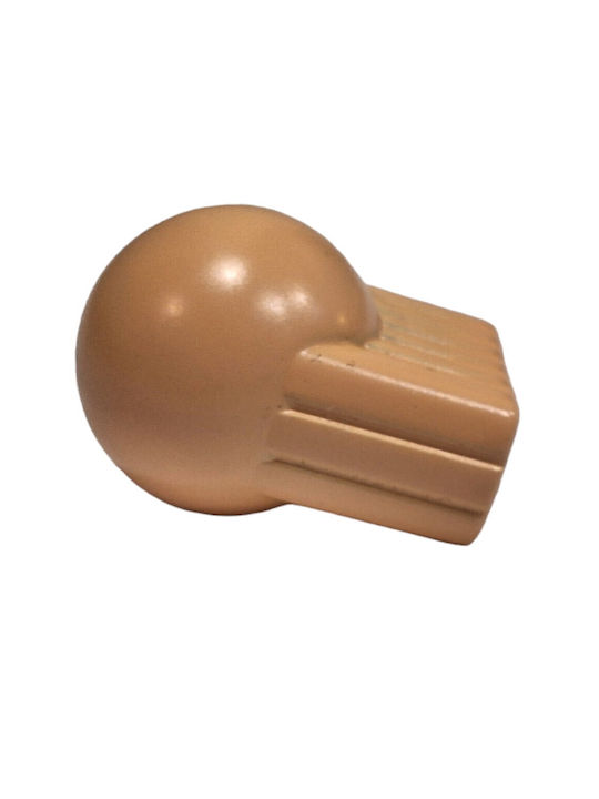 Italian Furniture Knob Eureka 0106-som1 Satin Plastic Diameter 21