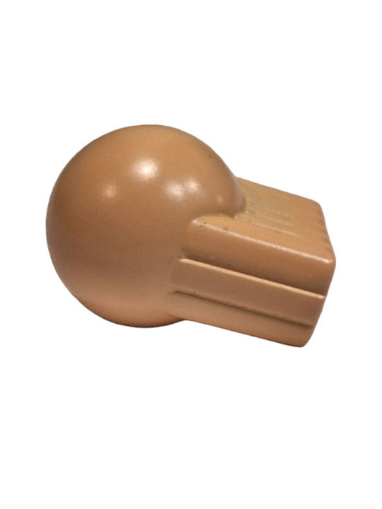 Italian Furniture Knob Eureka 0106-som1 Satin Plastic Diameter 21
