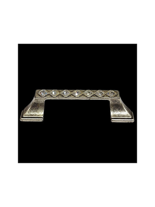 Italian Handle Swarovski Euro-fer 0127-096-swa1 Diameter 9.6cm