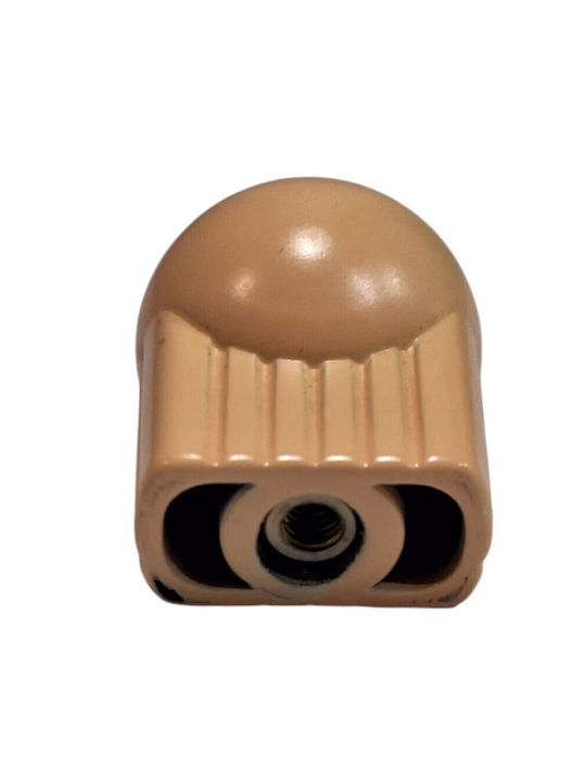 Italian Furniture Knob Eureka 0106-som1 Satin Plastic Diameter 21