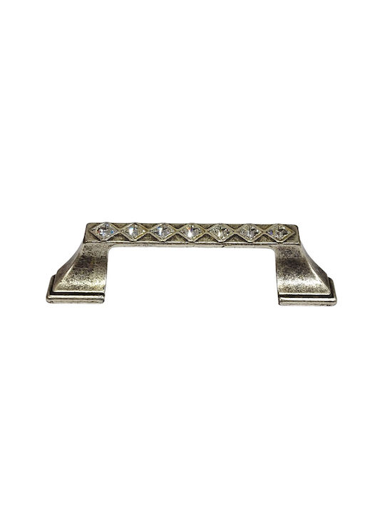 Italian Handle Swarovski Euro-fer 0127-096-swa1 Diameter 9.6cm