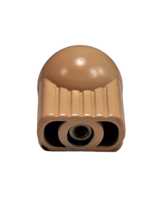 Italian Furniture Knob Eureka 0106-som1 Satin Plastic Diameter 21