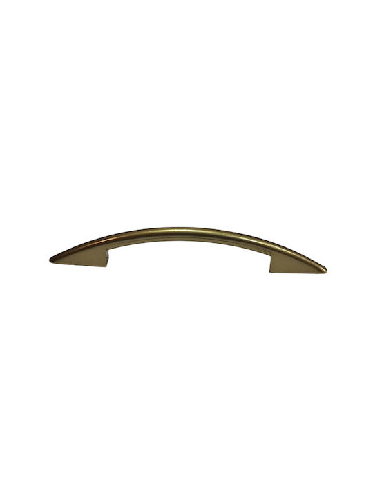 Ιταλική Λαβή Επίπλου Eureka 11073-096-may Χρυσο-ματ Διάσταση 9,6cm