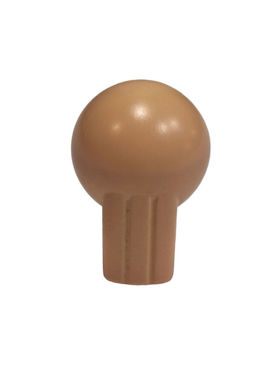 Italian Furniture Knob Eureka 0106-som1 Satin Plastic Diameter 21