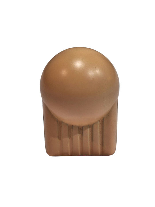 Italian Furniture Knob Eureka 0106-som1 Satin Plastic Diameter 21