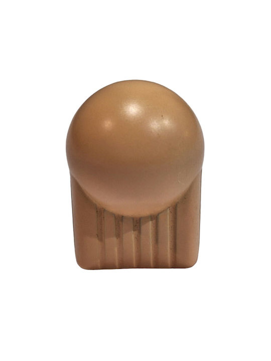 Italian Furniture Knob Eureka 0106-som1 Satin Plastic Diameter 21