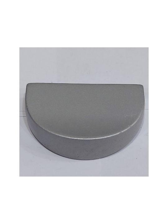 Italienischer Möbelgriff Eureka 0995-032-10c1 Chrom matt 3,2cm Durchmesser