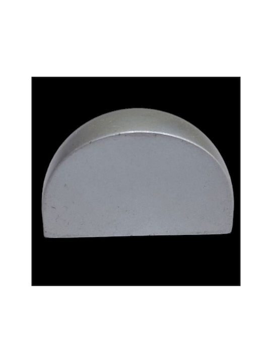Italienischer Möbelgriff Eureka 0995-032-10c1 Chrom matt 3,2cm Durchmesser