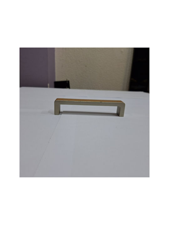 Ιταλική Λαβή Επίπλου Eureka 0983-128-noc Διάσταση 12,8cm Απομίμηση Ξύλου