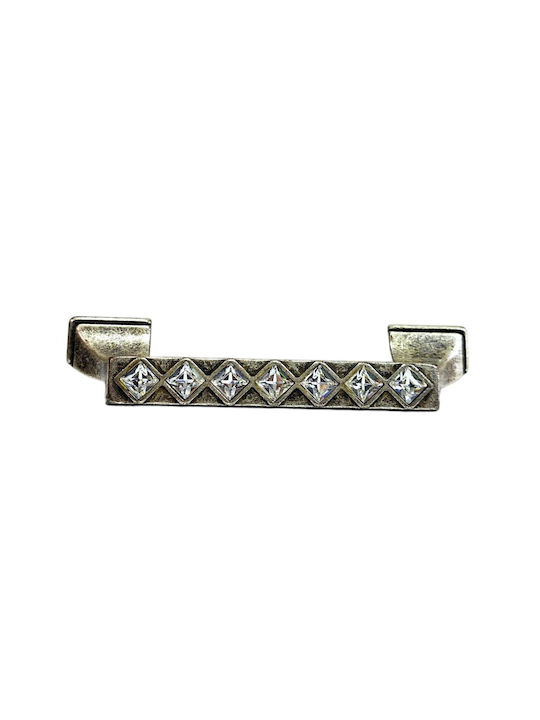 Italian Handle Swarovski Euro-fer 0127-096-swa1 Diameter 9.6cm