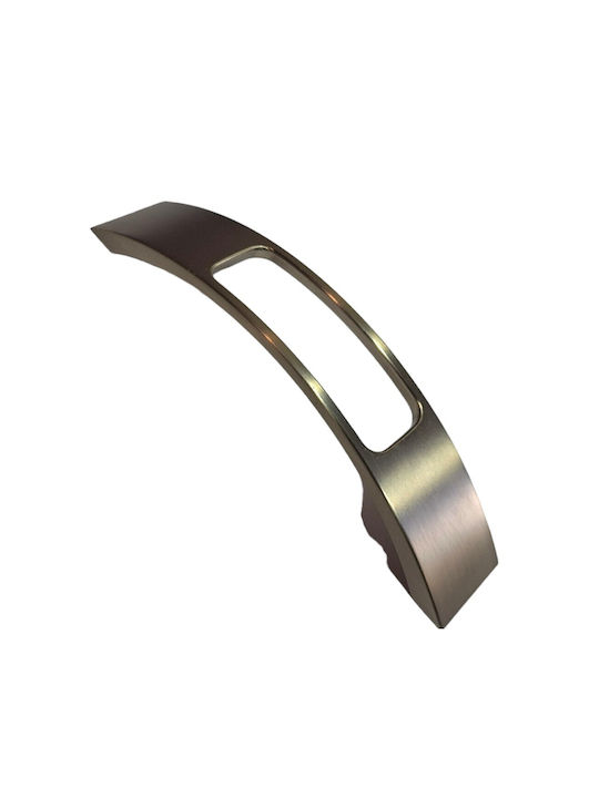 Mâner pentru mobilier Furnipart 7501-160-0g Culoare Full Face Argintiu Dimensiune 16,0cm Nikel-mat