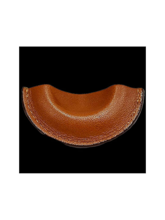 Buton Din Piele Daneze pentru Mobilier Furnipart 7104-kaf1 Lungime Totală 3,2cm Culoare Full Face Maro Piele