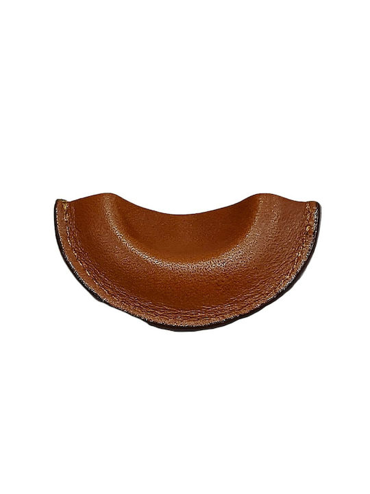 Buton Din Piele Daneze pentru Mobilier Furnipart 7104-kaf1 Lungime Totală 3,2cm Culoare Full Face Maro Piele