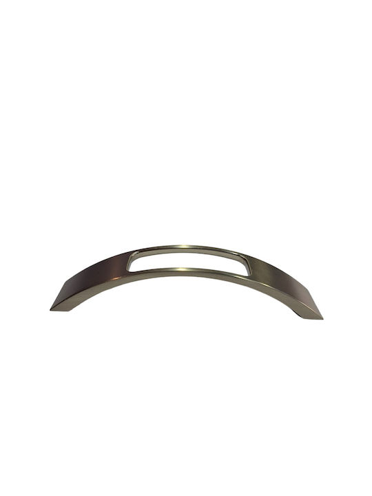 Mâner pentru mobilier Furnipart 7501-160-0g Culoare Full Face Argintiu Dimensiune 16,0cm Nikel-mat