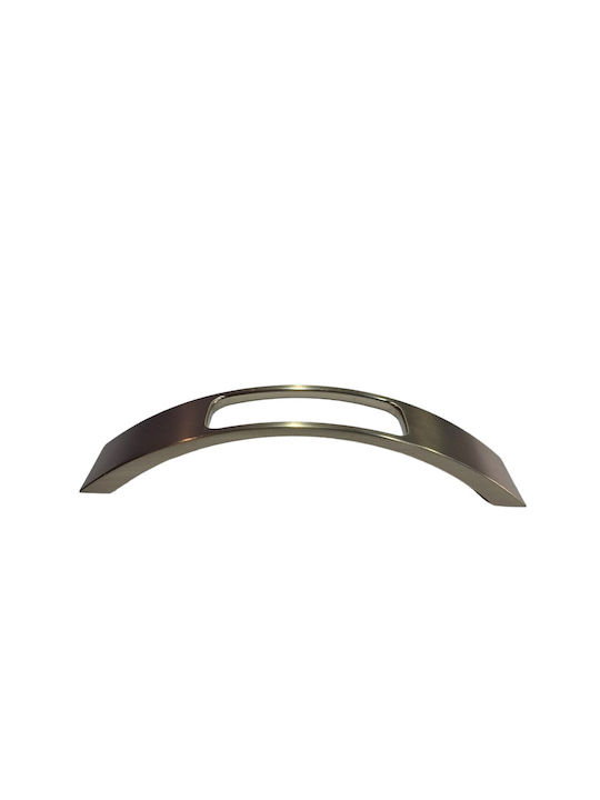 Mâner pentru mobilier Furnipart 7501-160-0g Culoare Full Face Argintiu Dimensiune 16,0cm Nikel-mat