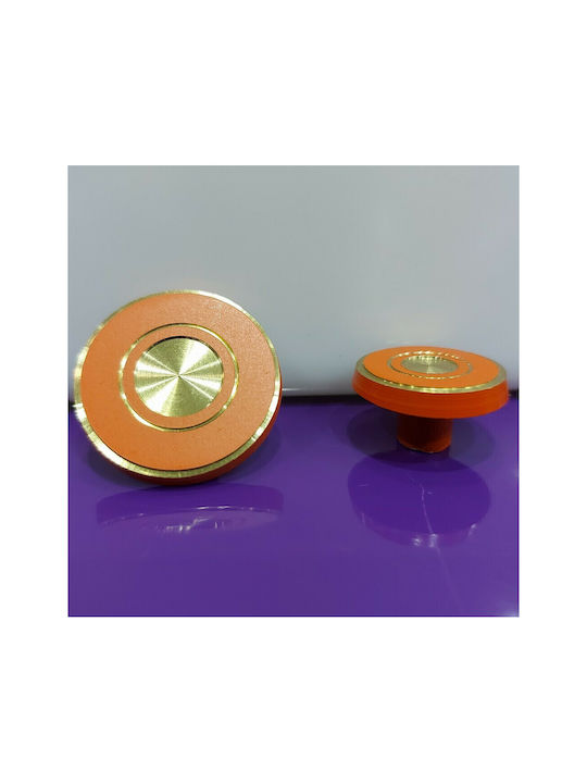 Italienisches Messing Möbelknopf Euro-fer 11040-brz2 Gold-Orange Durchmesser 25