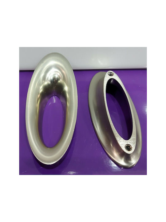 Mânere pentru mobilier Furnipart 7525-064-g1 Nikel-mat Dimensiune 6,4cm