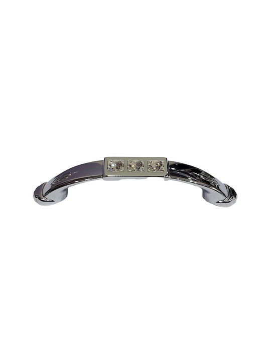 Italian Handle Swarovski Euro-fer 0129-096-swi1 Diameter 9.6cm