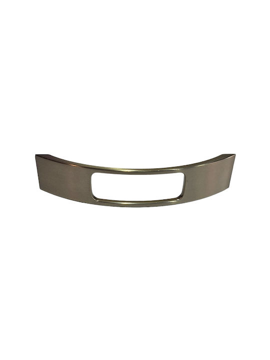 Mâner pentru mobilier Furnipart 7501-160-0g Culoare Full Face Argintiu Dimensiune 16,0cm Nikel-mat