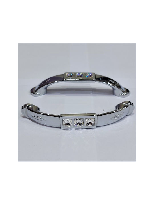 Italian Handle Swarovski Euro-fer 0129-096-swi1 Diameter 9.6cm