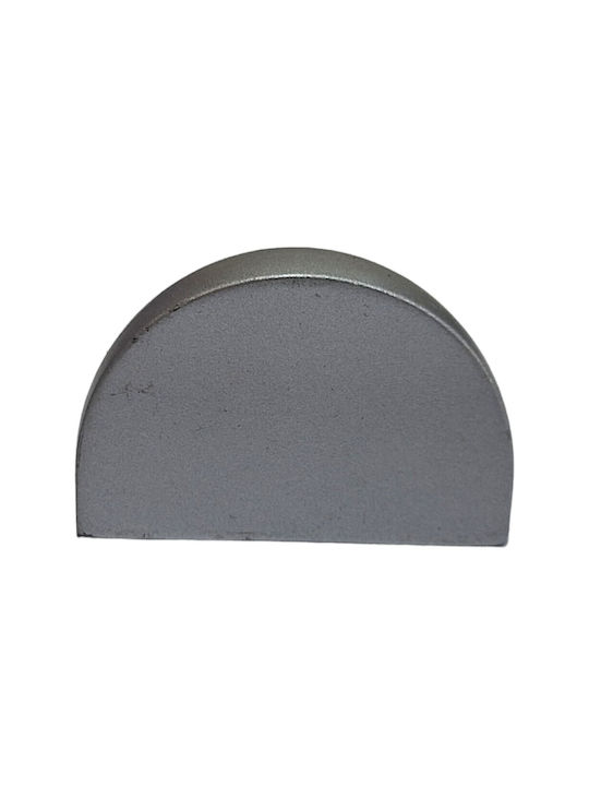 Italienischer Möbelgriff Eureka 0995-032-10c1 Chrom matt 3,2cm Durchmesser