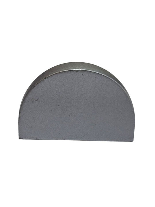 Italienischer Möbelgriff Eureka 0995-032-10c1 Chrom matt 3,2cm Durchmesser