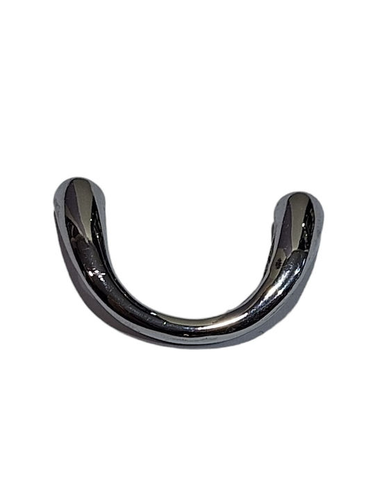 Mâner de Mobilier Italian Eureka 0477-032-ino1 Culoare Full Face Crom Lucios Dimensiune 3,2cm