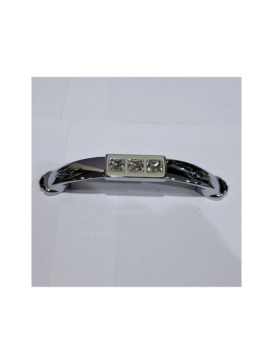 Italian Handle Swarovski Euro-fer 0129-096-swi1 Diameter 9.6cm