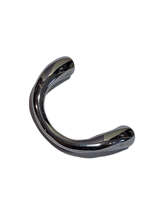 Mâner de Mobilier Italian Eureka 0477-032-ino1 Culoare Full Face Crom Lucios Dimensiune 3,2cm